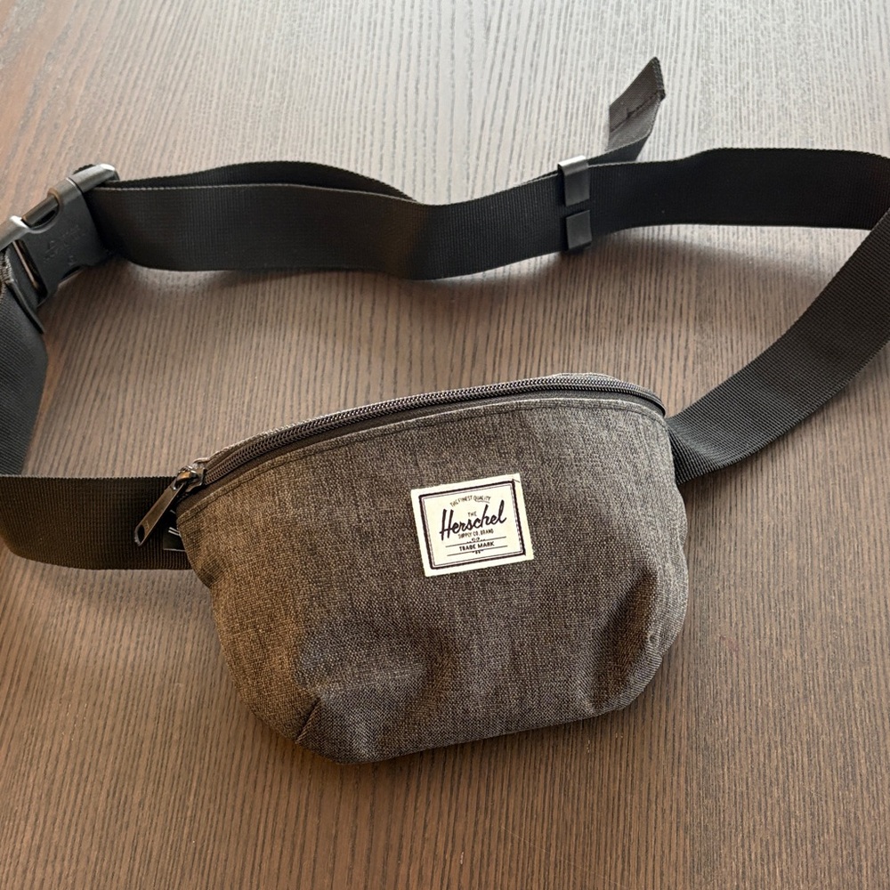 Herschel Supply Company Charcoal Gray Belt Bag